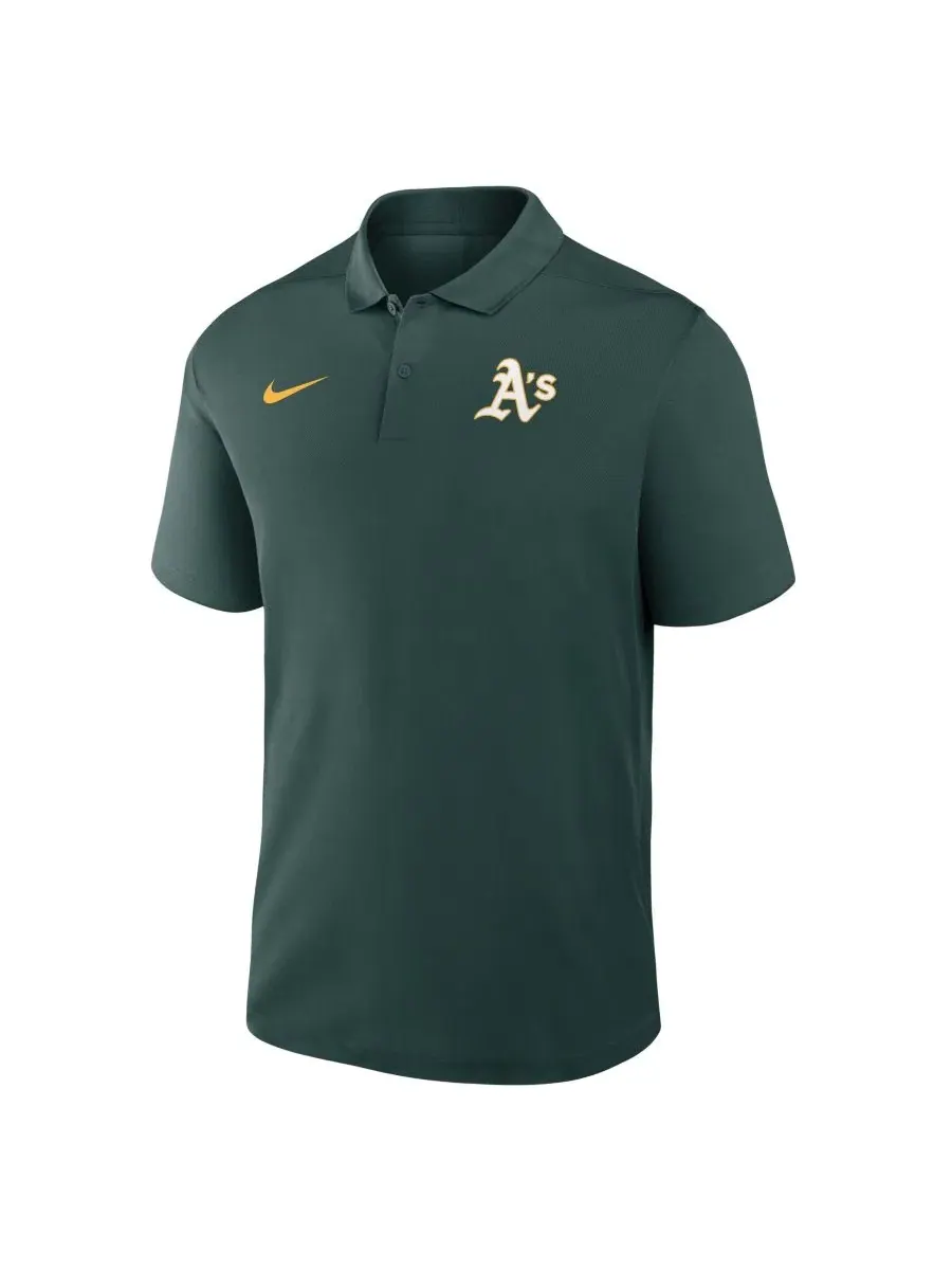 Поло Nike Dri-FIT Victory Athletics с коротким рукавом — изображение 2 из 3, зеленый