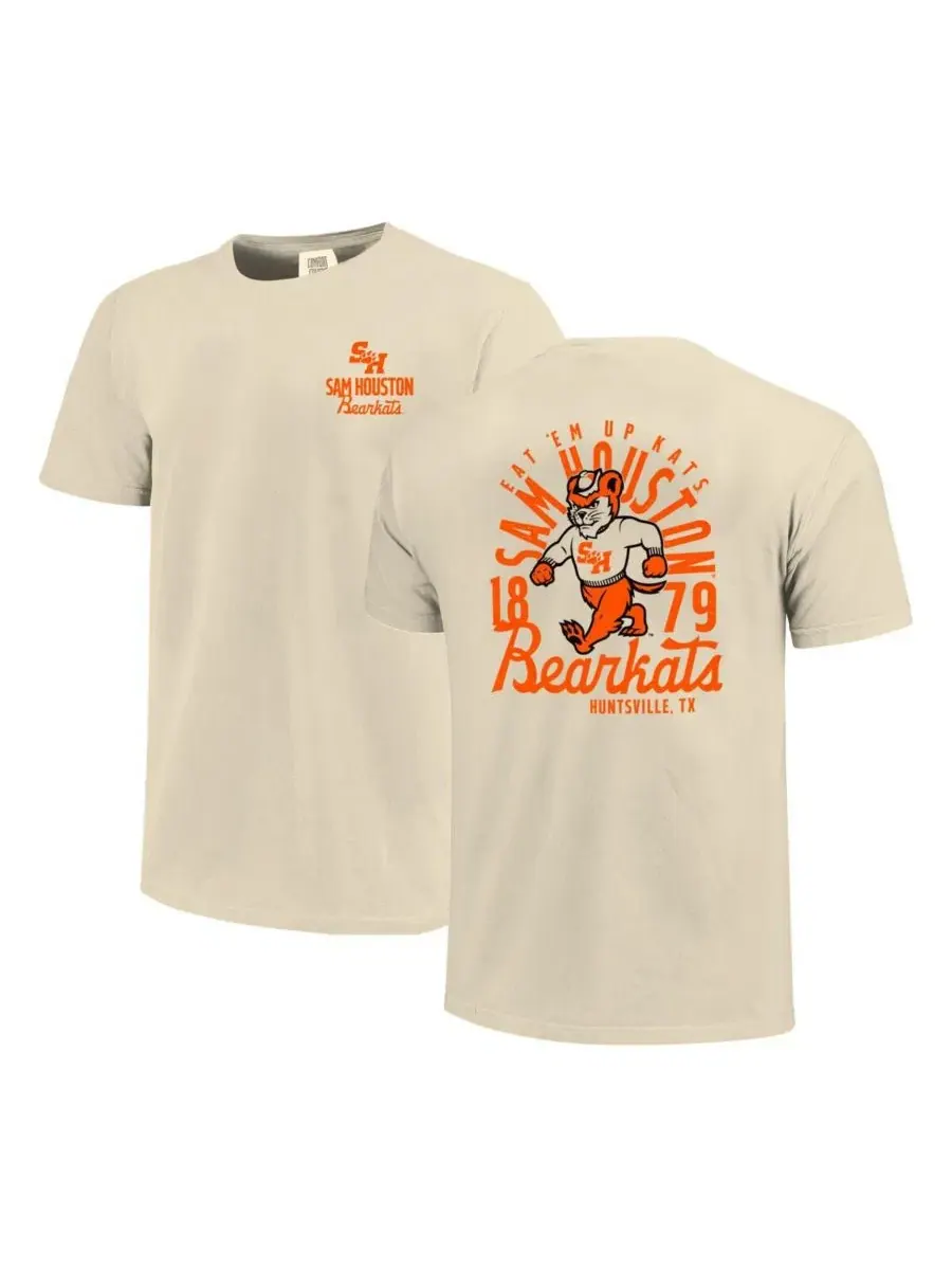 Футболка с принтом Sam Houston State Bearkats Mascot Overlay Image One