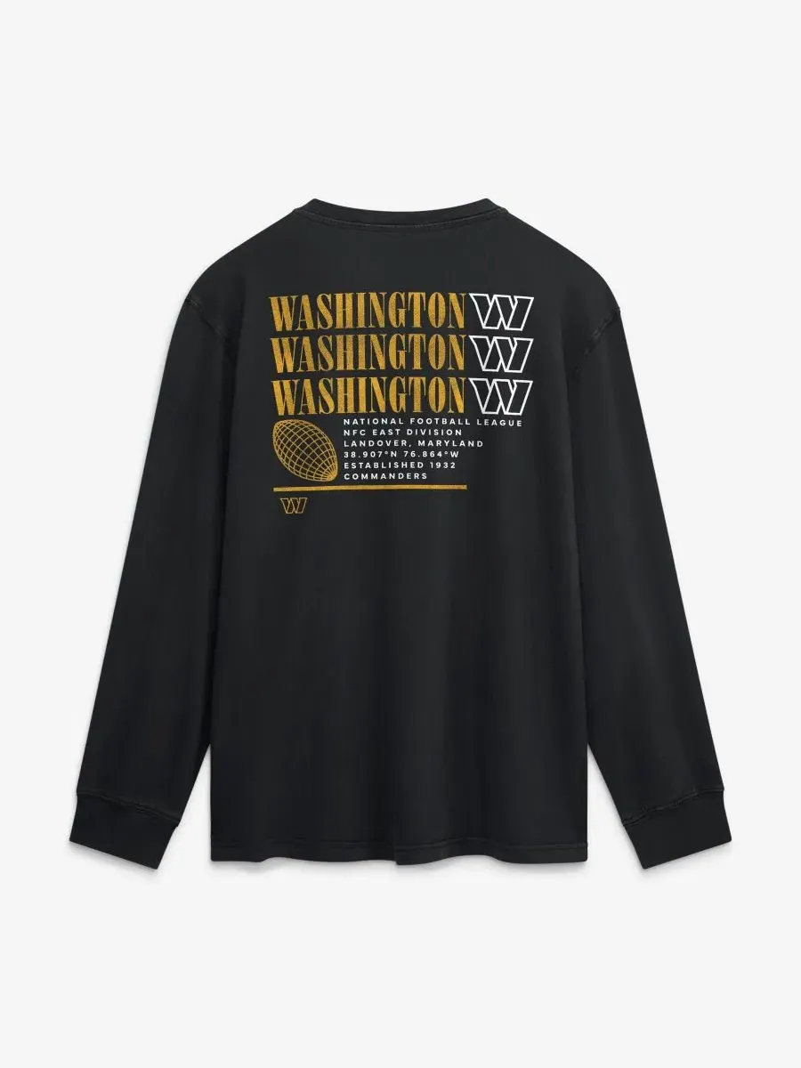 Футболка с длинным рукавом Fanatics Fullback Drive — изображение 3 из 3, черный