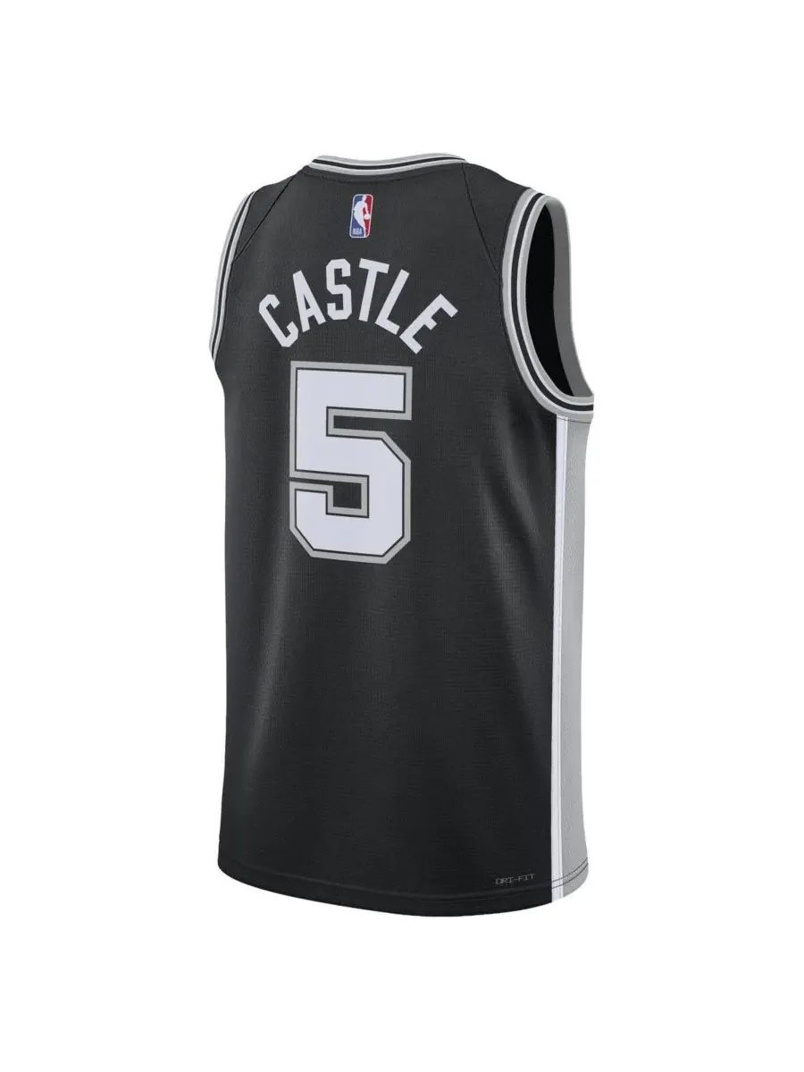 Баскетбольный джерси Swingman Icon Edition Stephon Castle Nike — изображение 3 из 3, черный