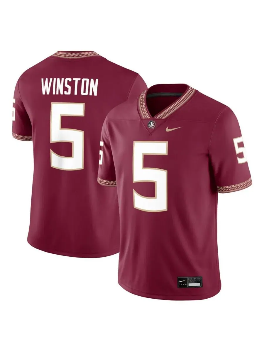 Игровая футболка Джеймиса Уинстона Florida State Seminoles Alumni Game Nike