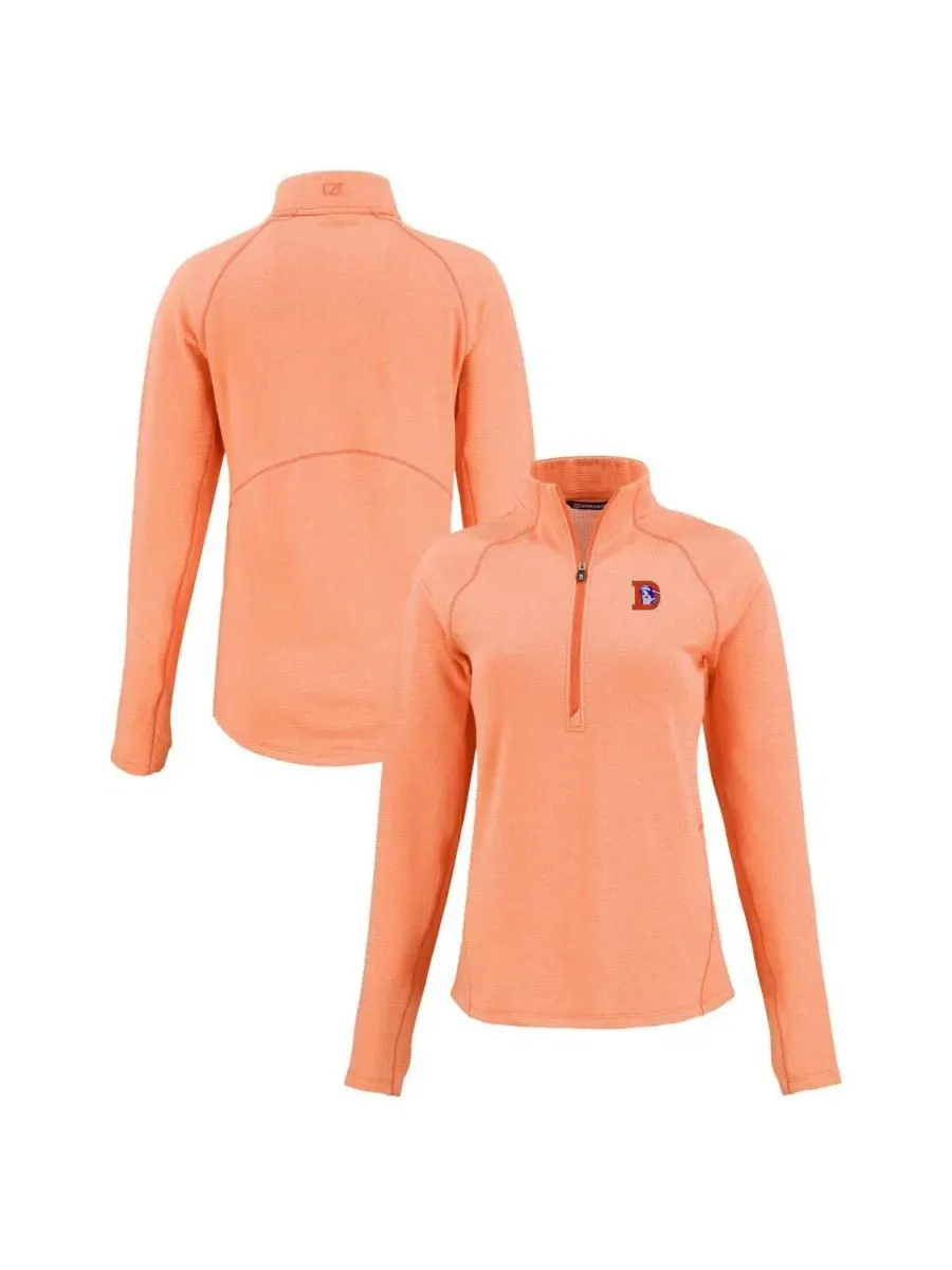 Женская куртка-полузамок из флиса Peshastin Eco Fleece Tri-Blend Raglan Half-Zip Jacket Cutter &