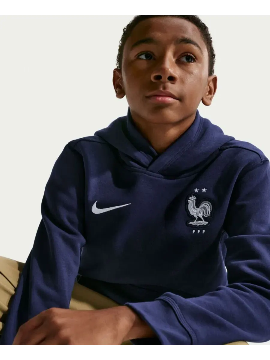 Худи Nike France National Team Club с длинным рукавом — изображение 5 из 5, синий