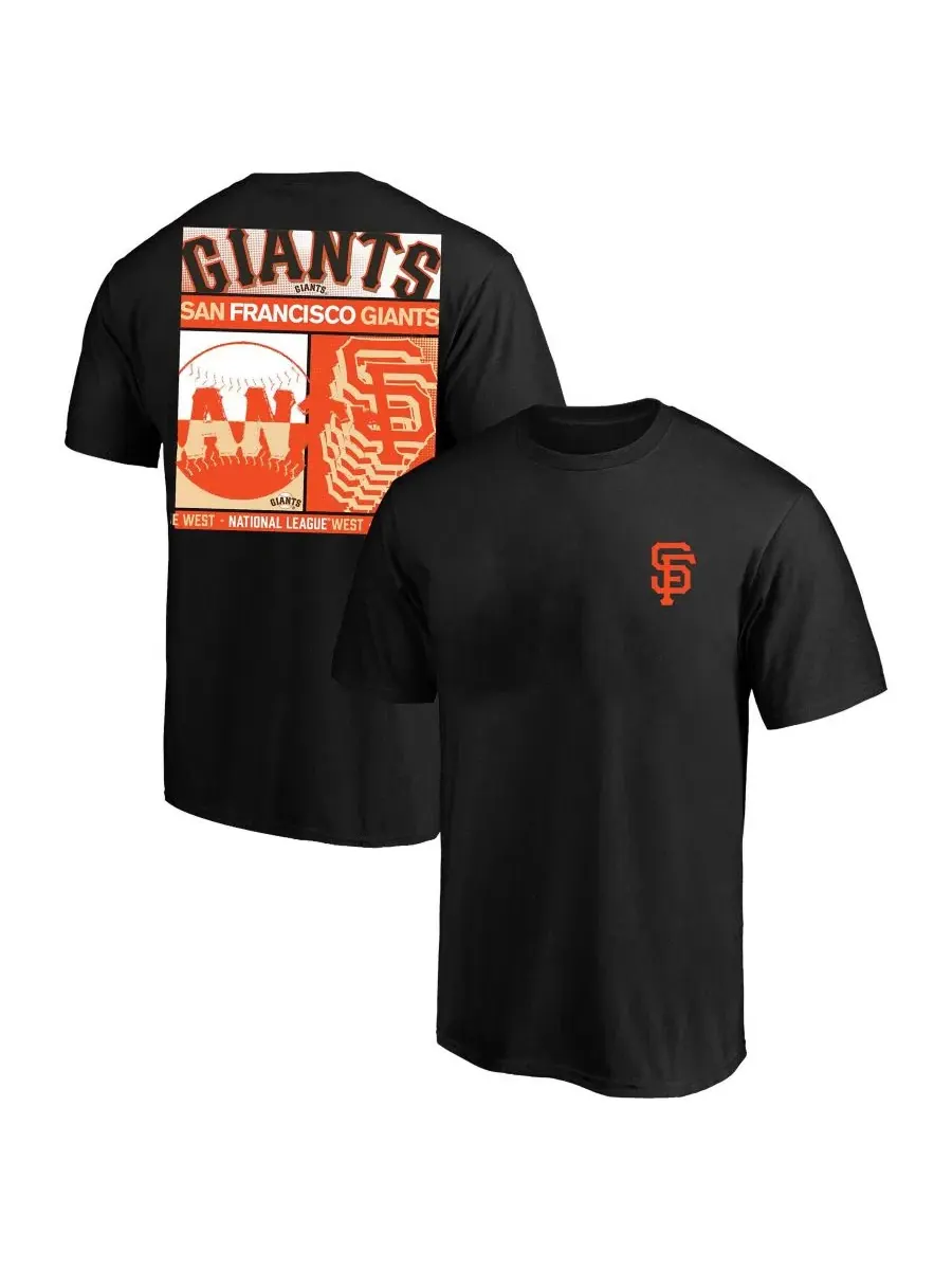 Футболка с принтом San Francisco Giants Big Tall Two-Sided Graphic Fanatics
