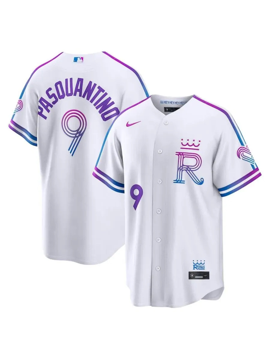 Мужская футболка Nike Vinnie Pasquantino Kansas City Royals