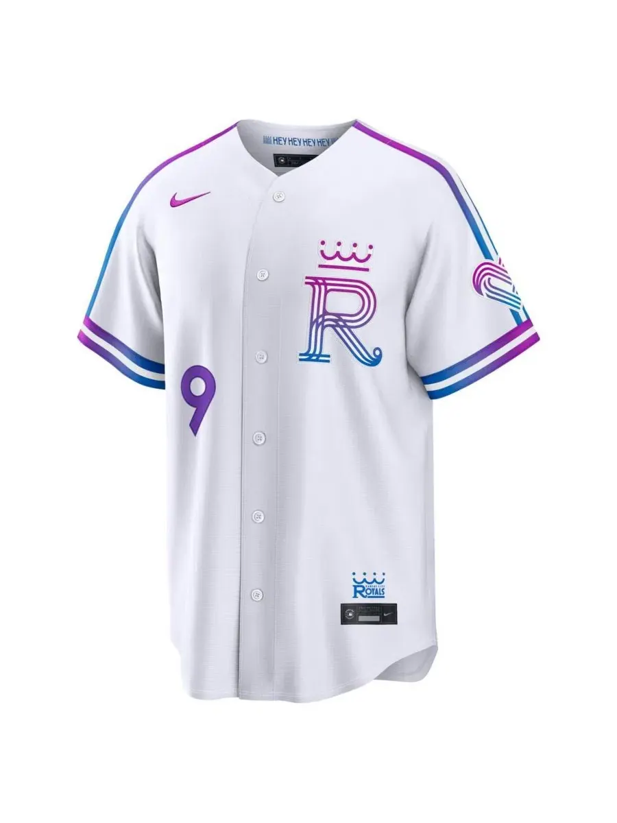 Мужская футболка Nike Vinnie Pasquantino Kansas City Royals — изображение 2 из 3, белый