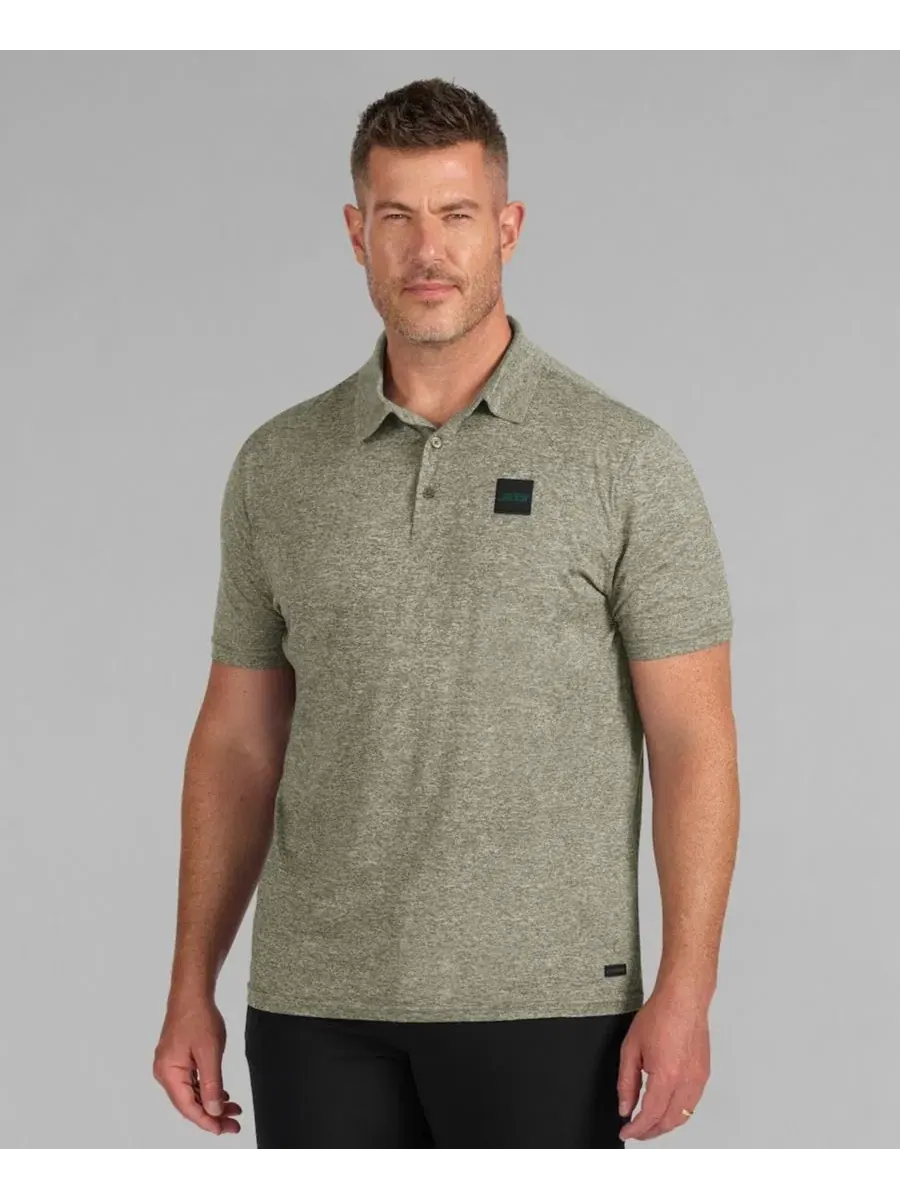 Поло с коротким рукавом Four Down Polo Shirt J. Palmer — изображение 4 из 5, зеленый
