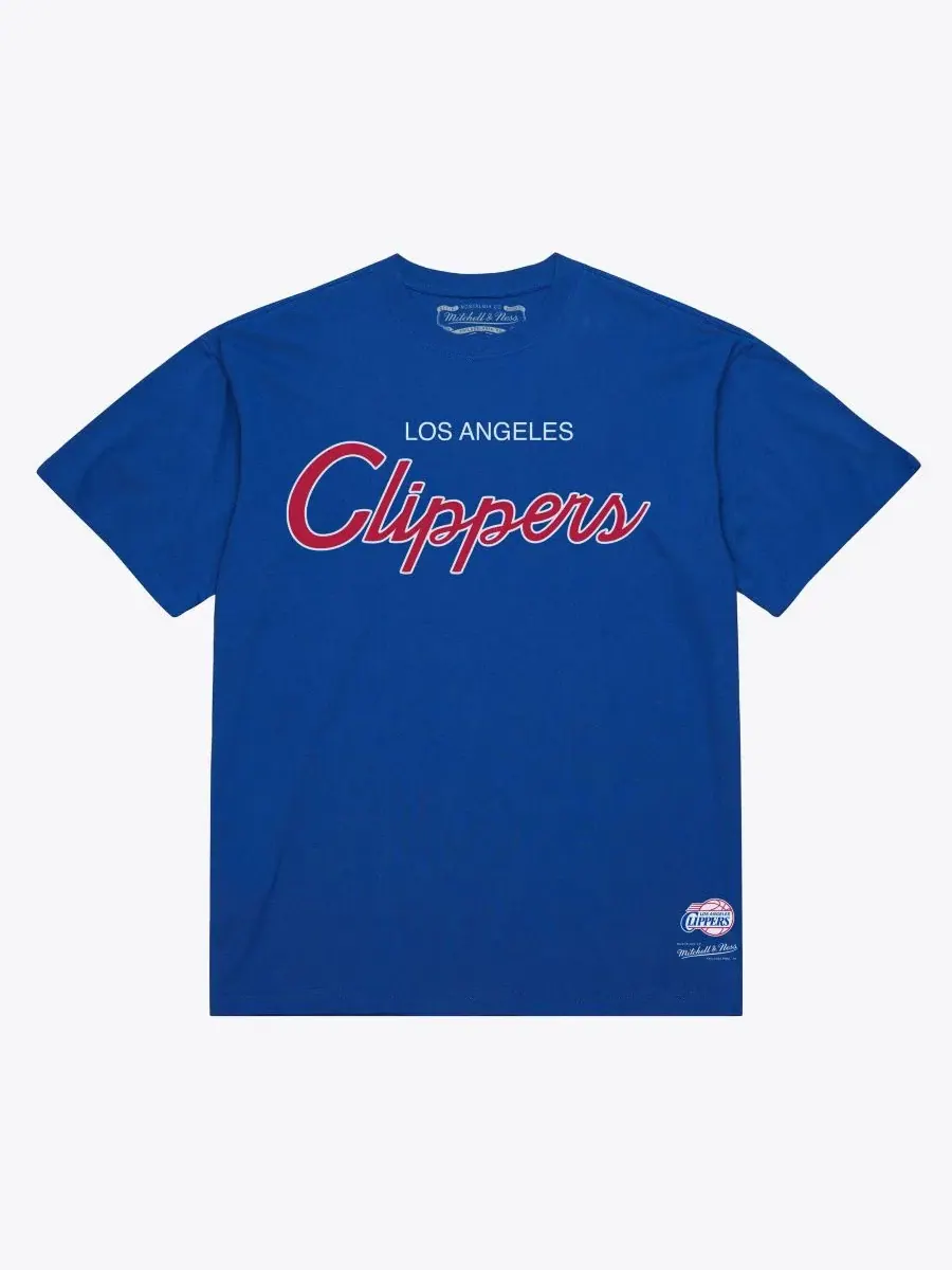 Футболка с принтом LA Clippers Mitchell & Ness