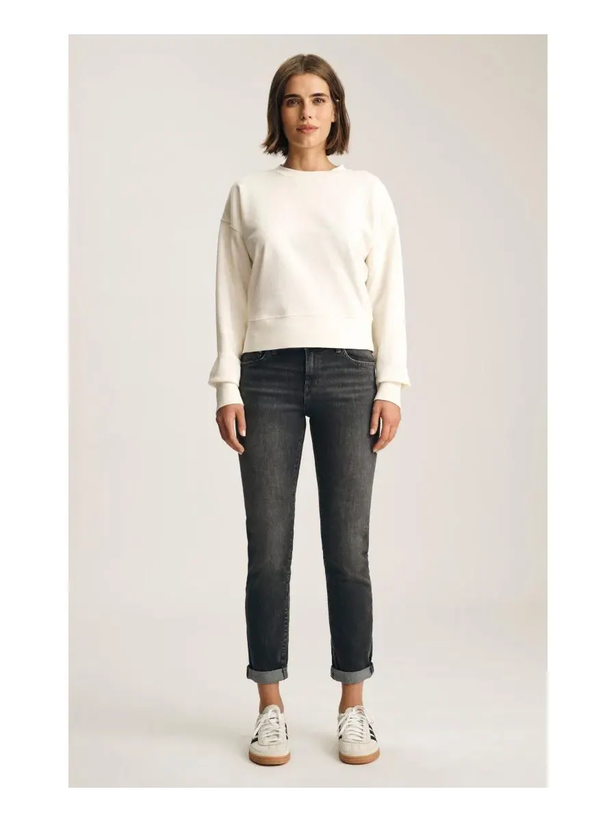 Джинсы женские средняя посадка скинни Mavi Jeans, Mid Smoke Tribeca — изображение 4 из 6