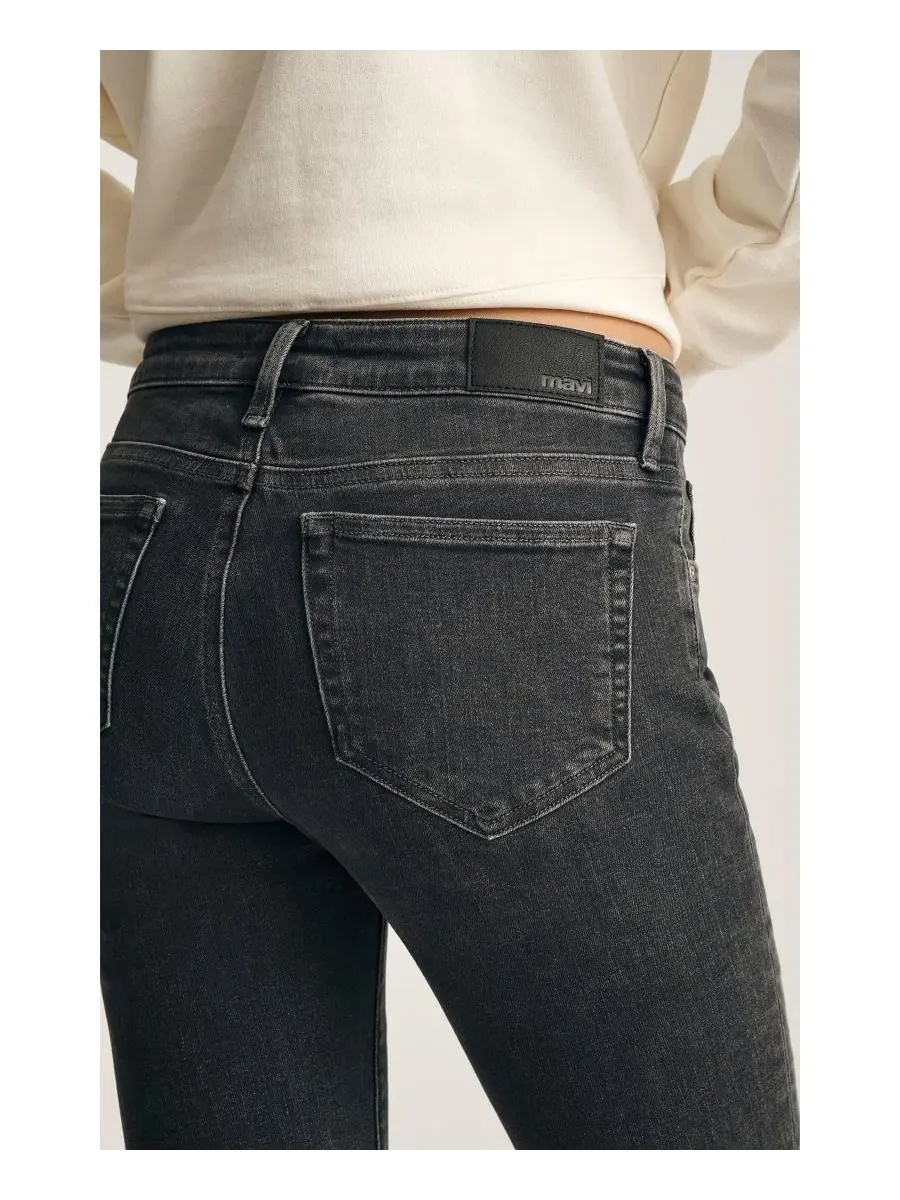 Джинсы женские средняя посадка скинни Mavi Jeans, Mid Smoke Tribeca — изображение 5 из 6