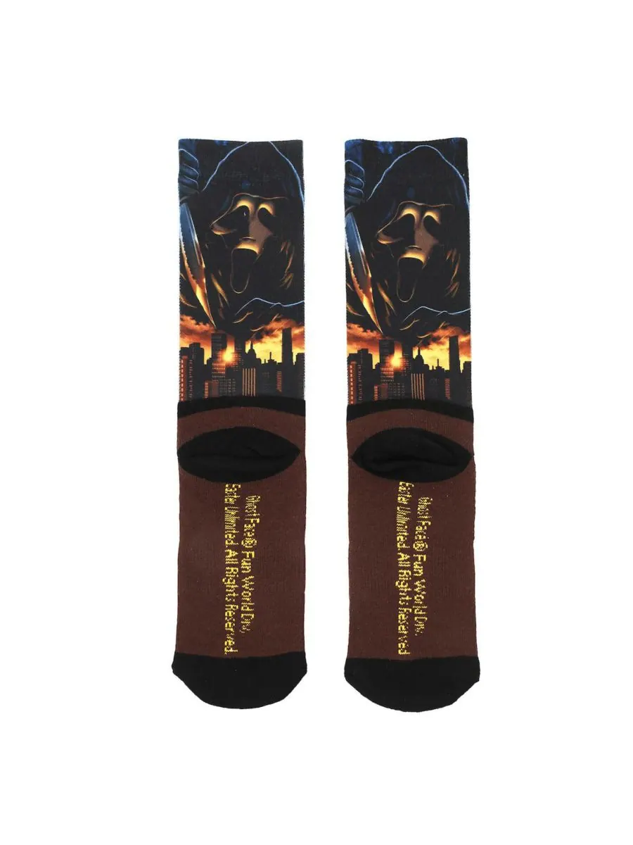 Мужские носки Ghostface, Ghostface scary character — изображение 2 из 6