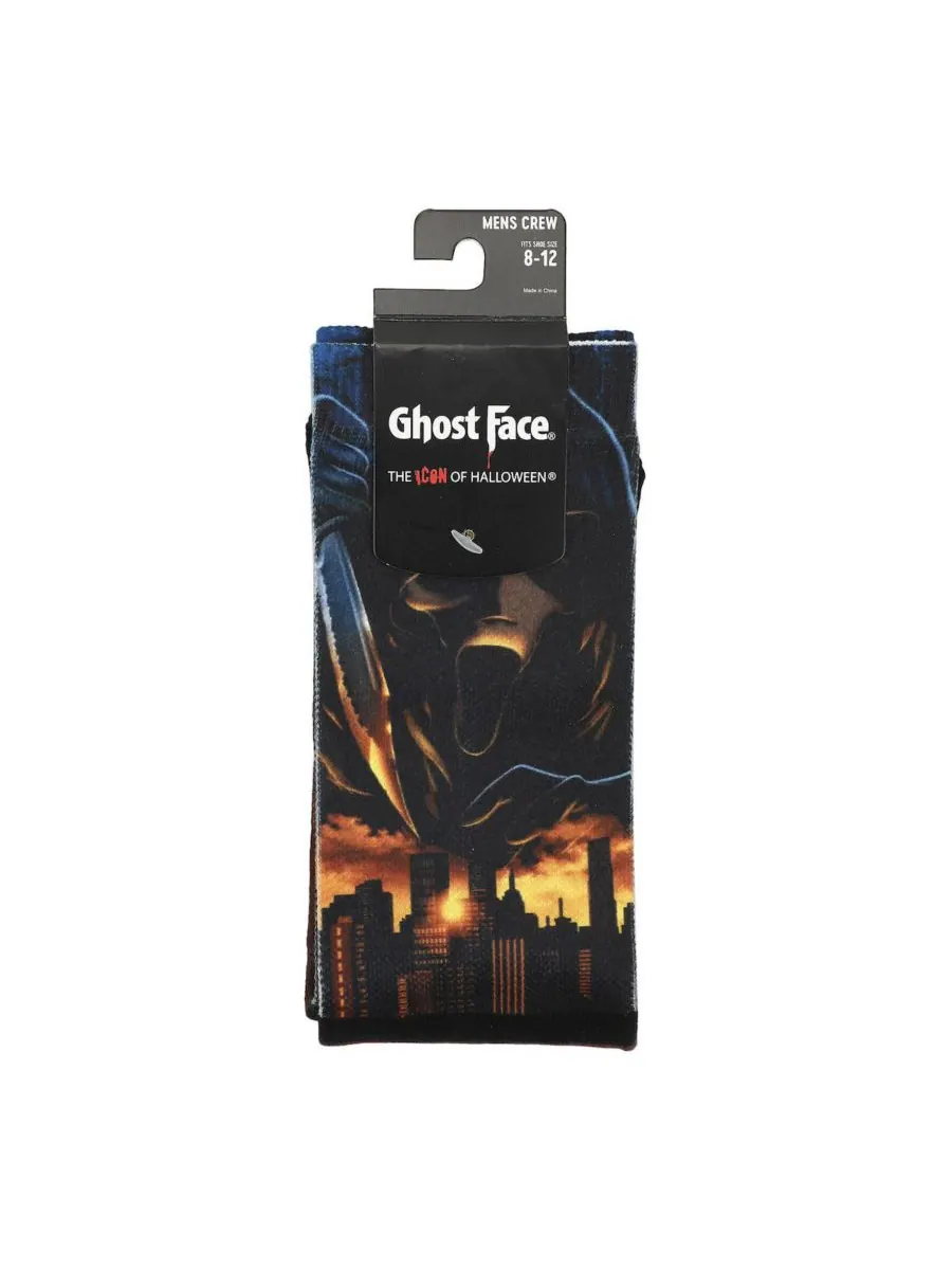 Мужские носки Ghostface, Ghostface scary character — изображение 5 из 6