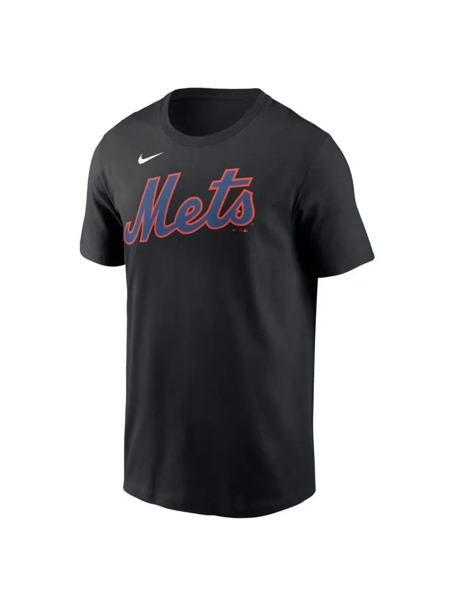 Nike Мужская черная футболка Хуана Сото с номером игрока команды New York Mets — изображение 2 из 3, черный