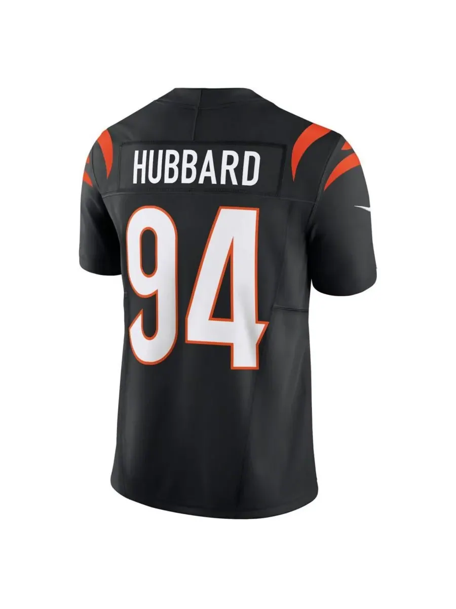Nike Мужская черная футболка Sam Hubbard Cincinnati Bengals Vapor FUSE Limited — изображение 2 из 3, черный