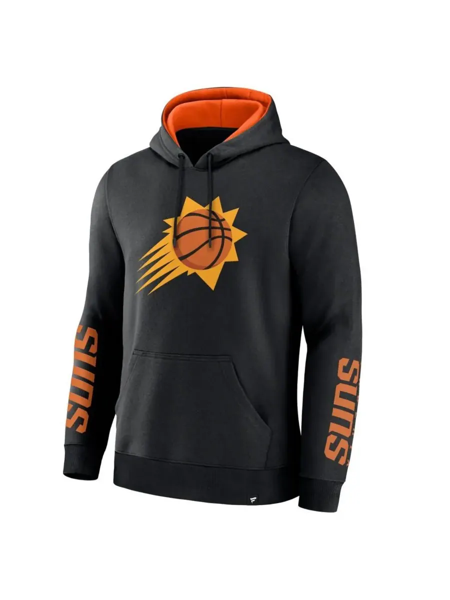 Fanatics Мужская черная толстовка с капюшоном Phoenix Suns Legacy Guard — изображение 2 из 3, черный