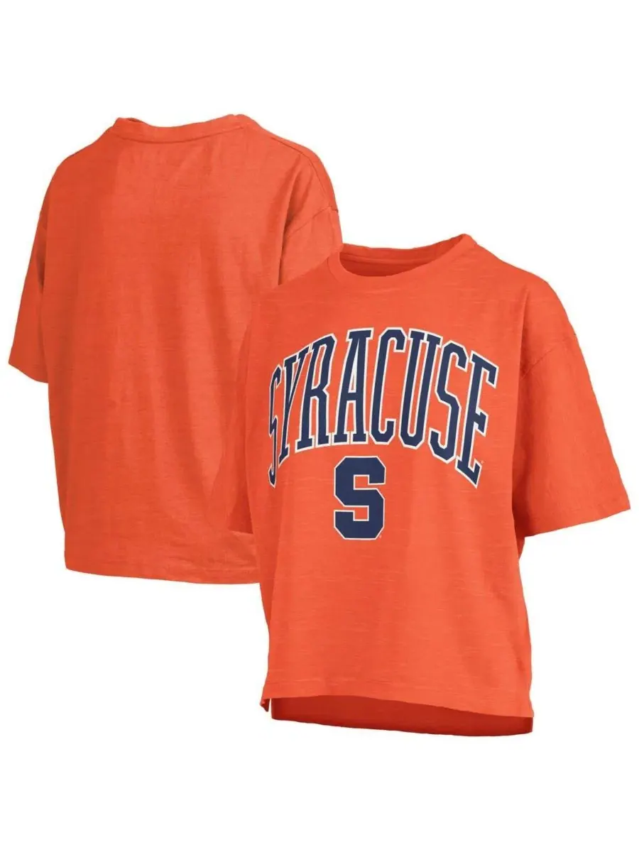Женская оранжевая футболка Syracuse Orange Nelson Pressbox