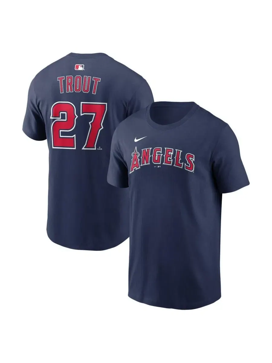 Футболка с принтом Mike Trout Name & Number Nike