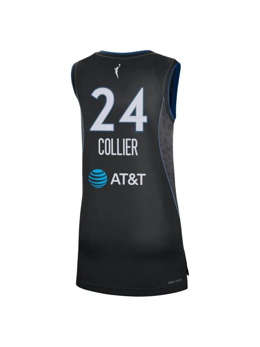 Баскетбольный джерси Napheesa Collier Black Minnesota Lynx Nike — изображение 2 из 3, черный
