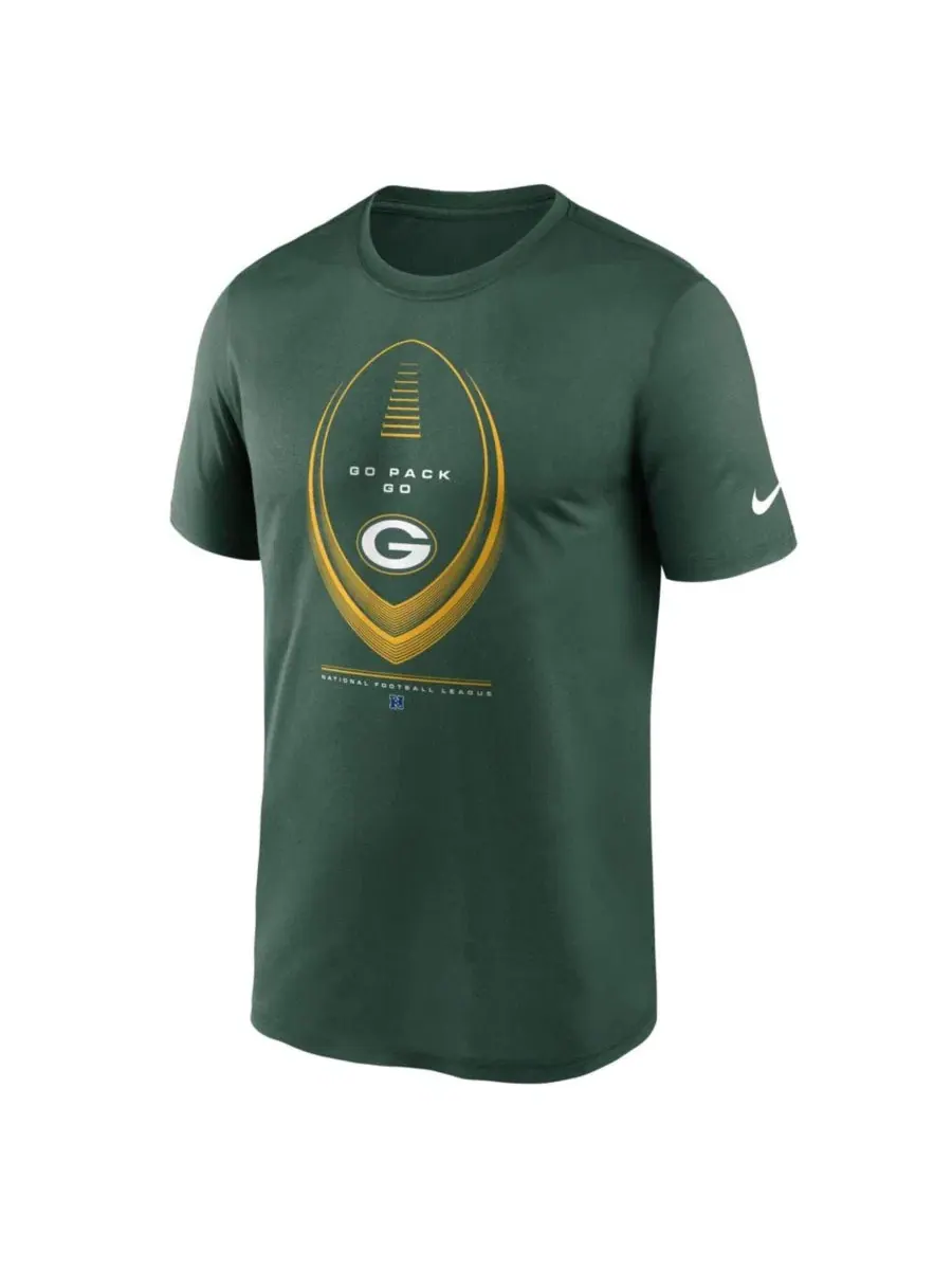 Футболка с длинным рукавом с принтом Legend Icon Dri-FIT Nike — изображение 3 из 4, зеленый