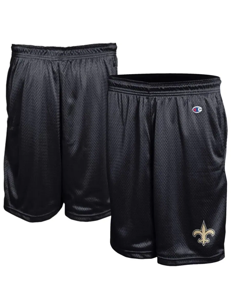 Шорты с принтом New Orleans Saints Classic Mesh Champion