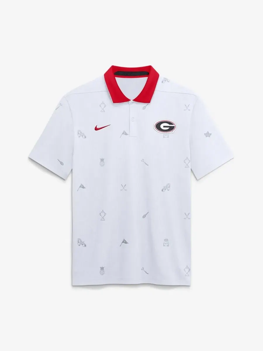 Поло Nike Georgia Bulldogs Vapor Pattern Dri-FIT