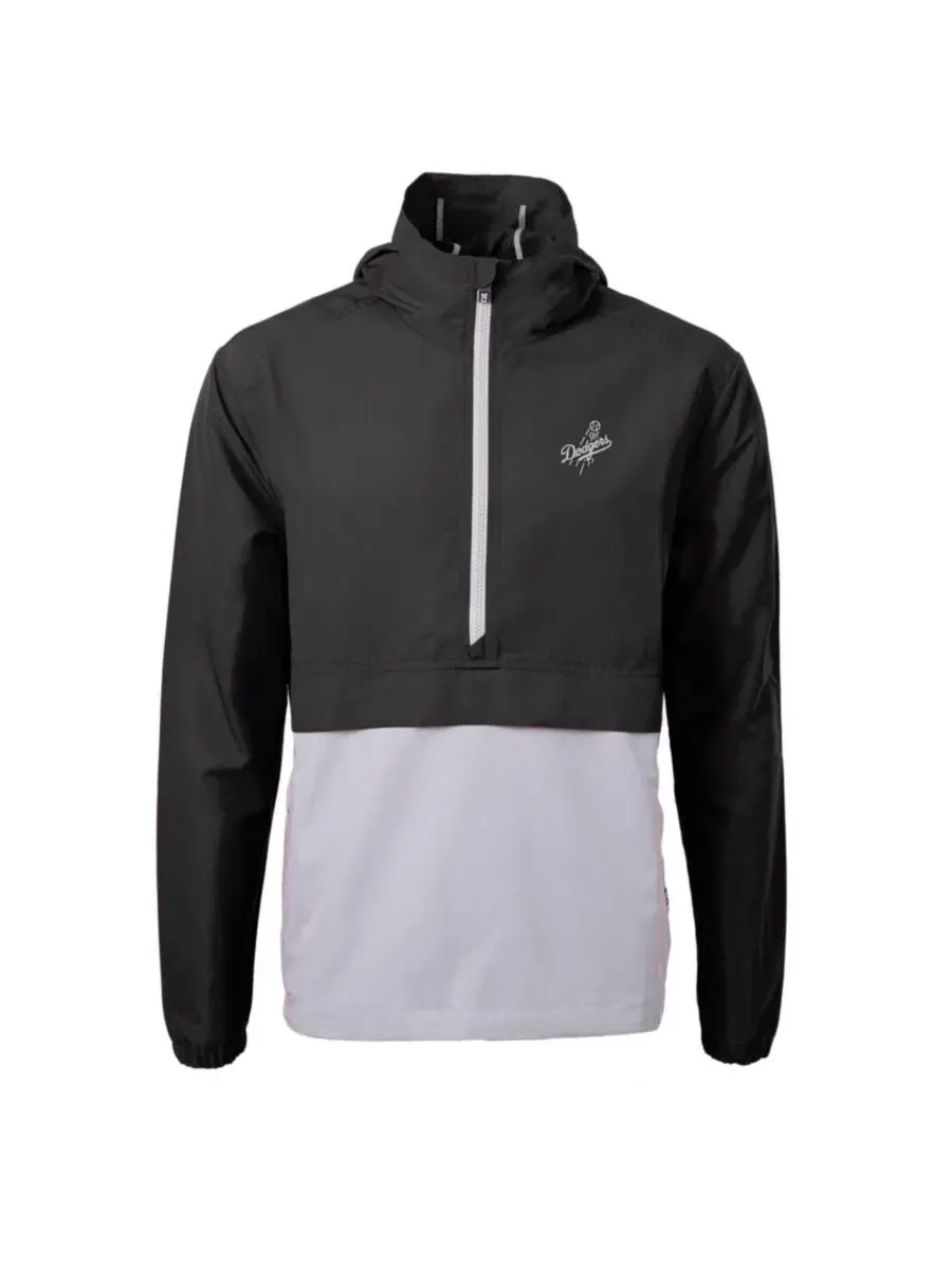 Ветровка-анорак с капюшоном Charter Eco Anorak Cutter & Buck — изображение 2 из 3, черный серый