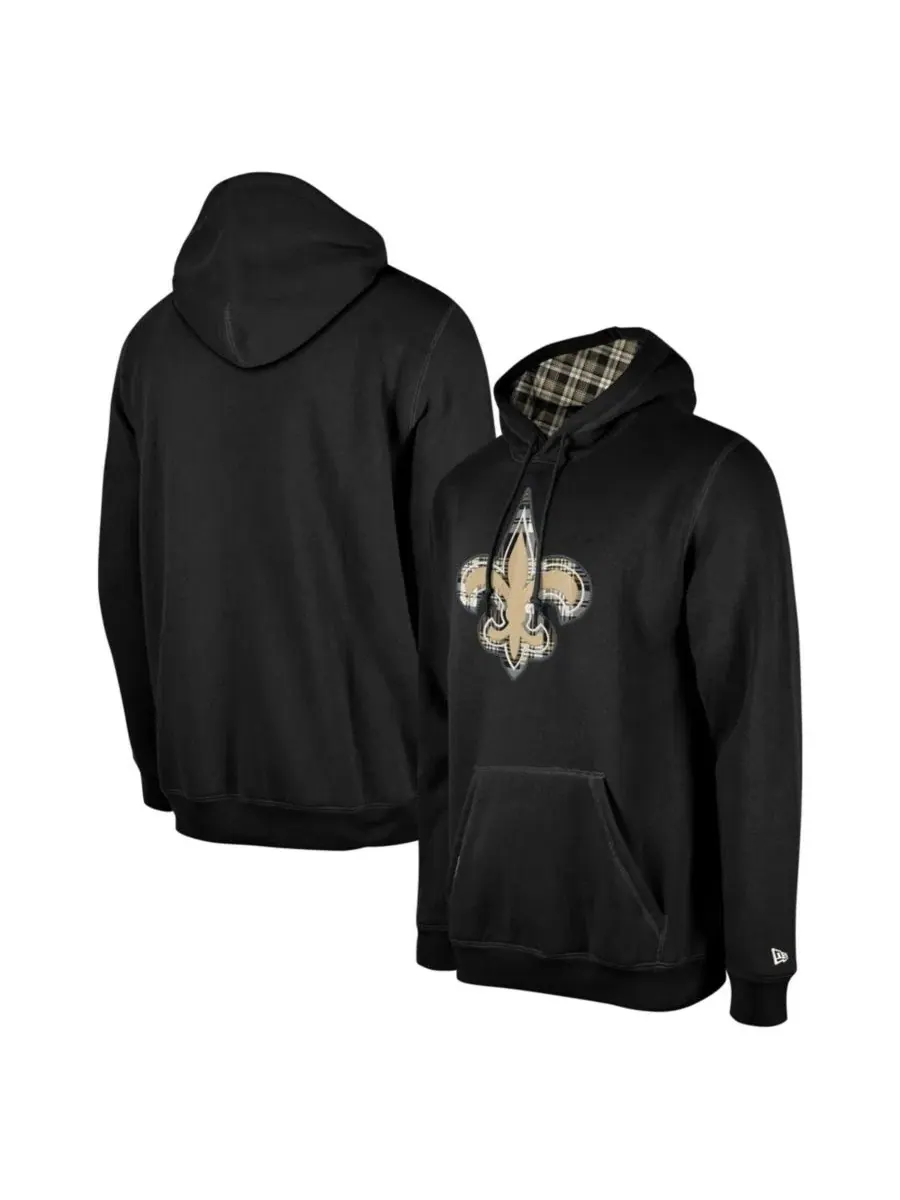 Худи с капюшоном с принтом New Orleans Saints New Era