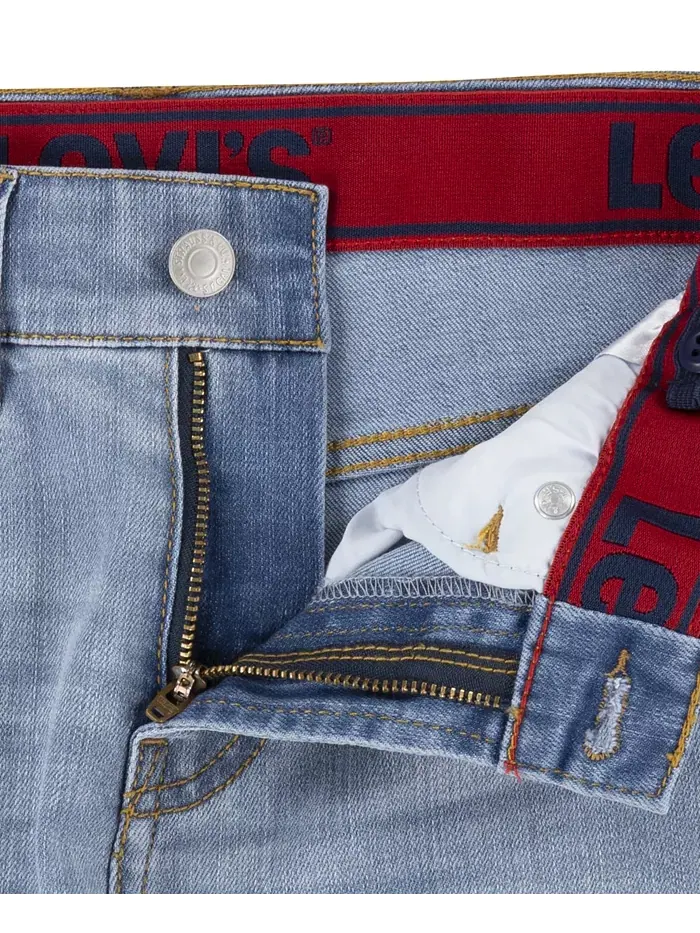 Прямые джинсы Big Boys 514 с эластичной тканью Levi's — изображение 7 из 7, синий