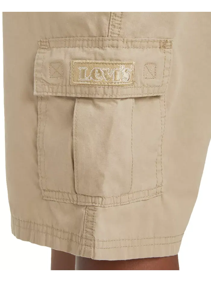 Шорты с карманами и регулируемой талией Big Boys Levi's — изображение 5 из 11, золотистый