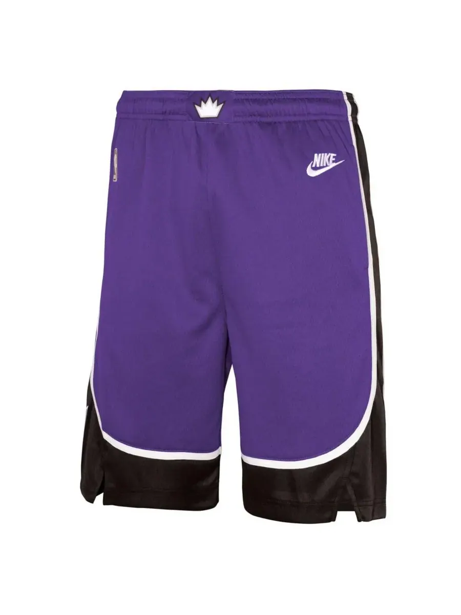 Nike Детские шорты Sacramento Kings 2024/25 City Edition Swingman Performance Shorts фиолетового — изображение 2 из 4
