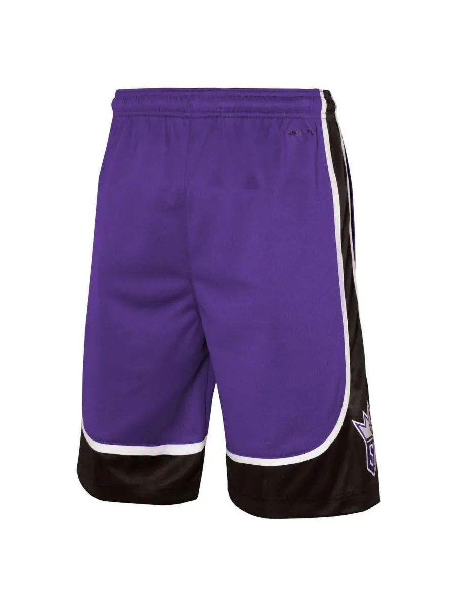 Nike Детские шорты Sacramento Kings 2024/25 City Edition Swingman Performance Shorts фиолетового — изображение 3 из 4