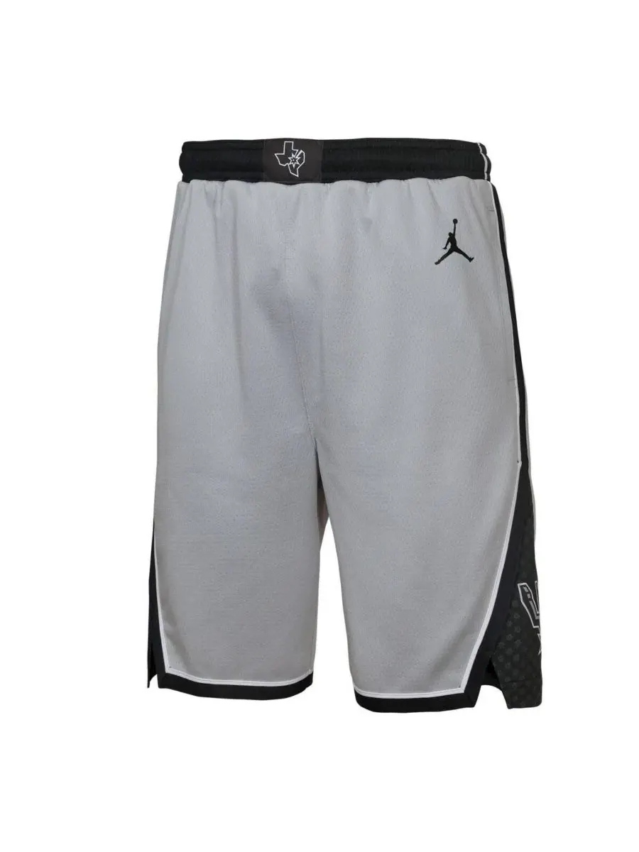 Детские шорты Silver San Antonio Spurs Authentic Statement Edition Swingman для мальчиков и девочек — изображение 2 из 4