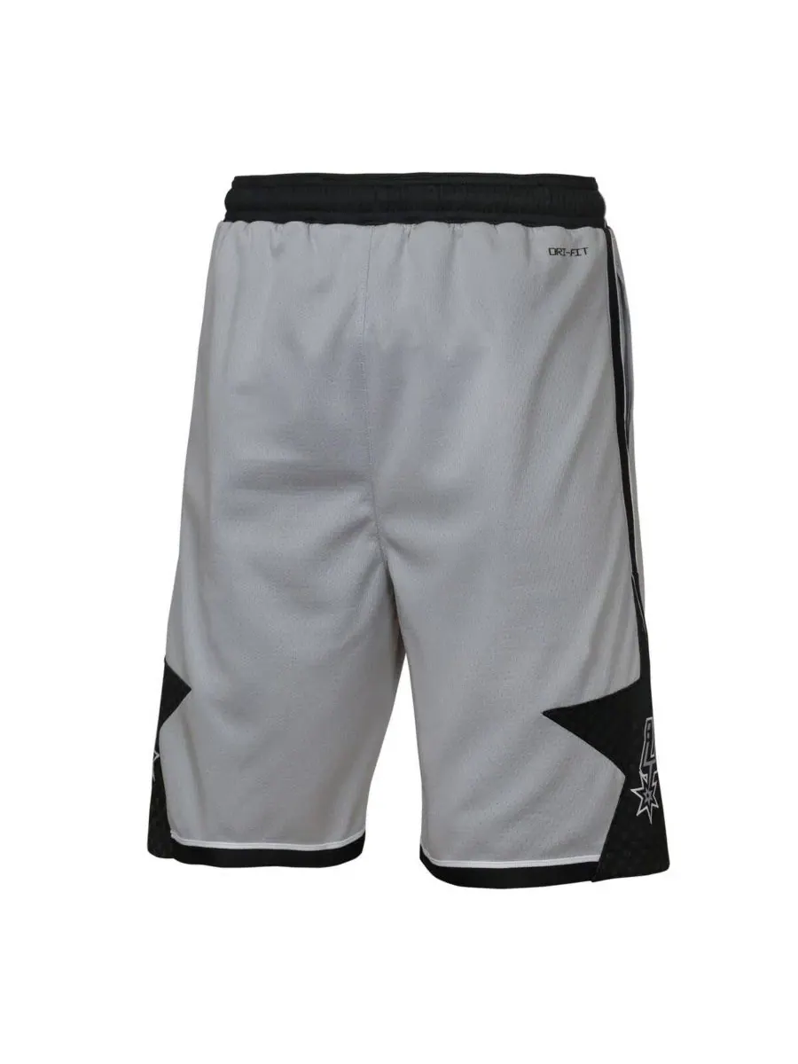 Детские шорты Silver San Antonio Spurs Authentic Statement Edition Swingman для мальчиков и девочек — изображение 3 из 4