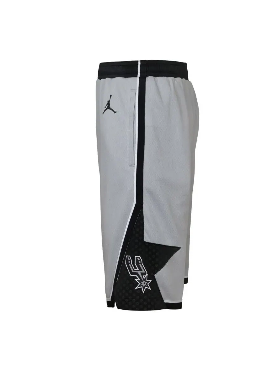Детские шорты Silver San Antonio Spurs Authentic Statement Edition Swingman для мальчиков и девочек — изображение 4 из 4