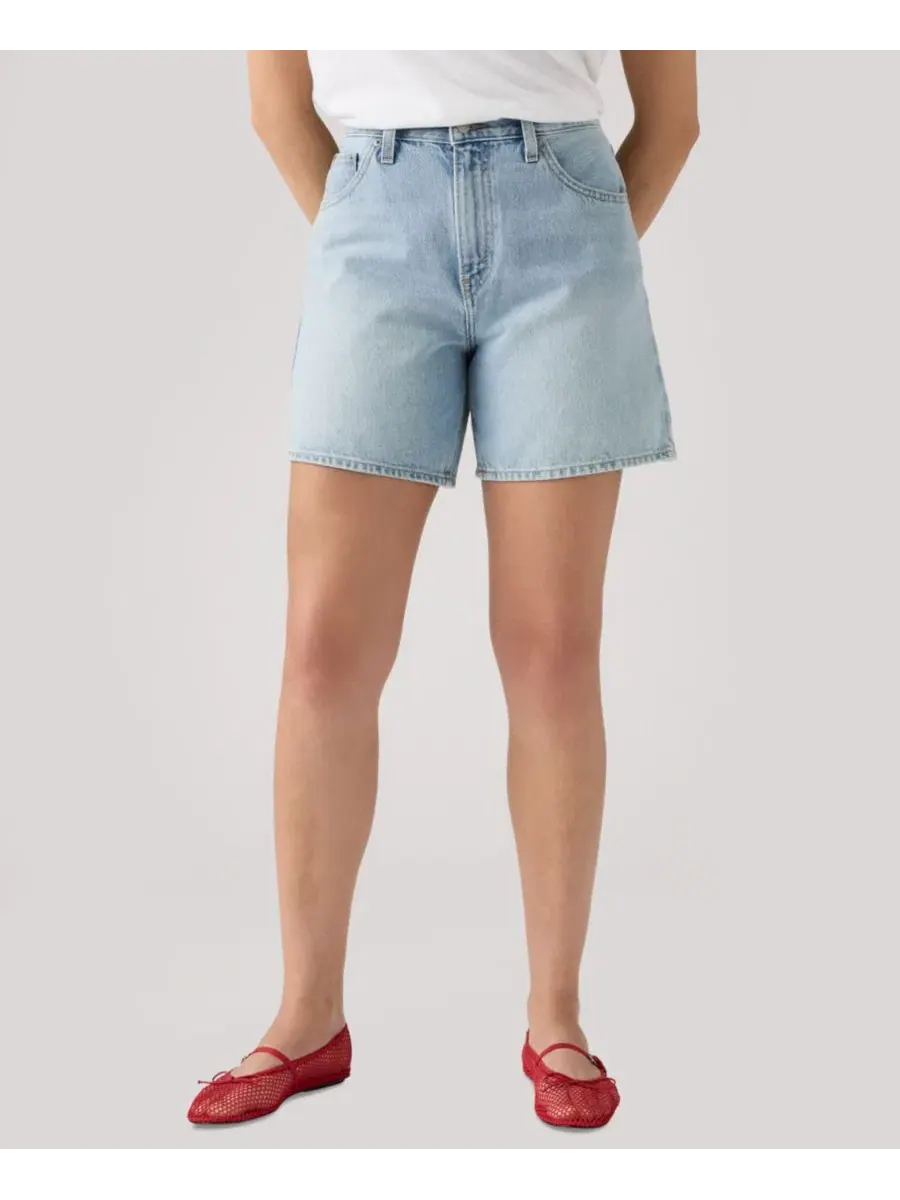 Джинсовые шорты с высокой посадкой Levi's, Far And Wi