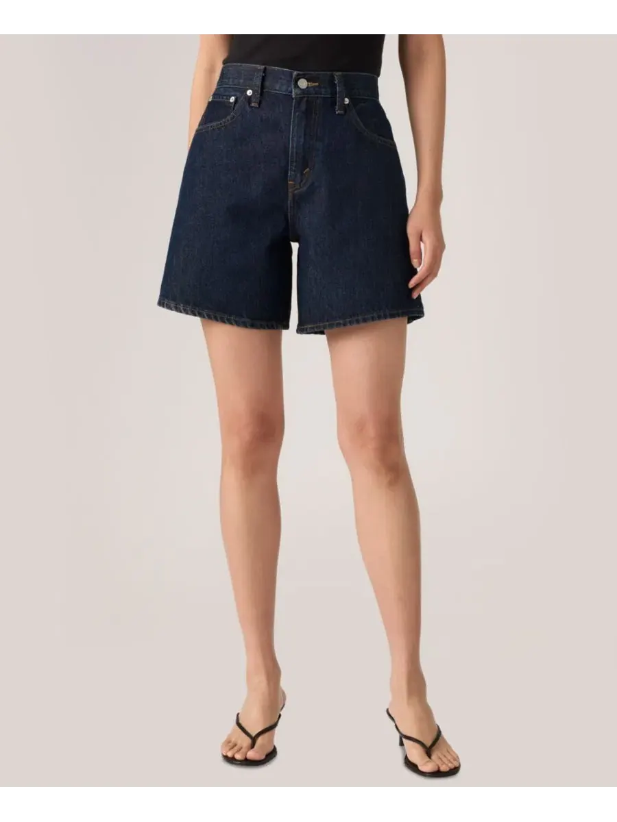 Джинсовые шорты с высокой посадкой Levi's, Remember T