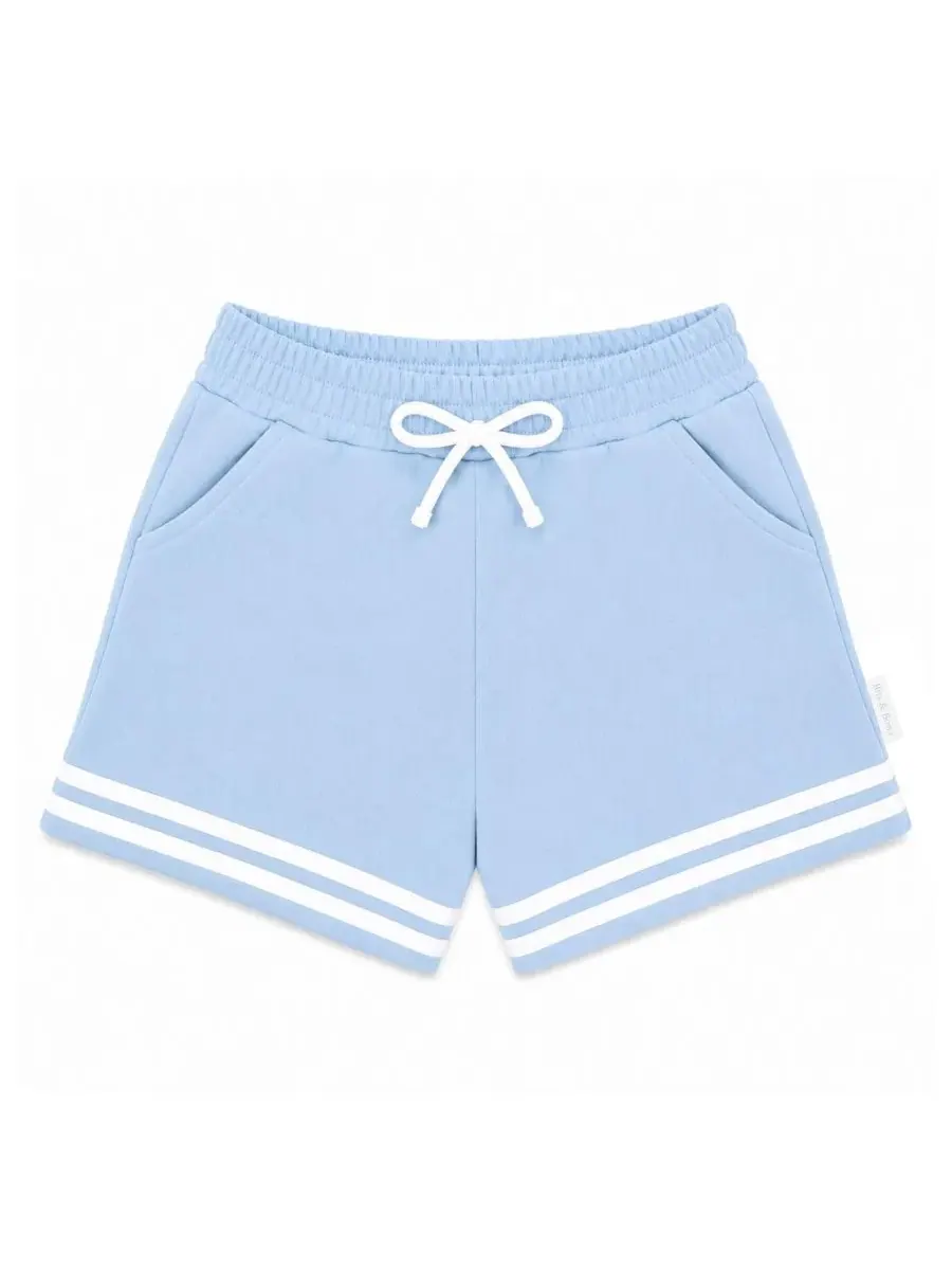 Шорты с полосками Varsity Navy Bits & Bows