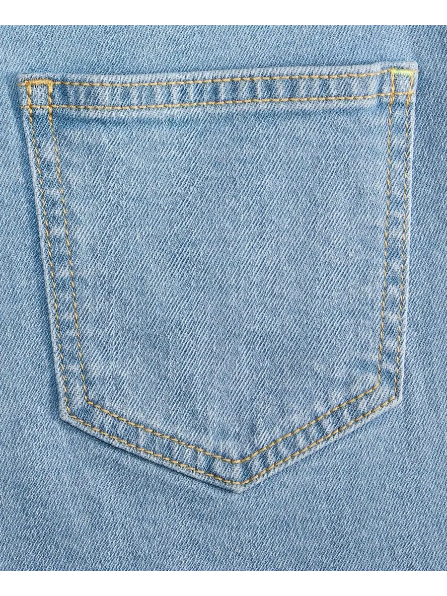 Джинсовые шорты-миди с оборками по низу для девочек 5-20 лет Epic Threads, Sailor Wash — изображение 4 из 6
