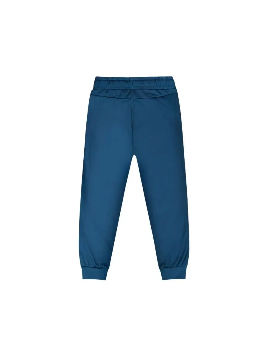 Спортивные брюки с утяжкой, модель Toddler Athletic Pants Deux par Deux — изображение 2 из 3, бирюзовый