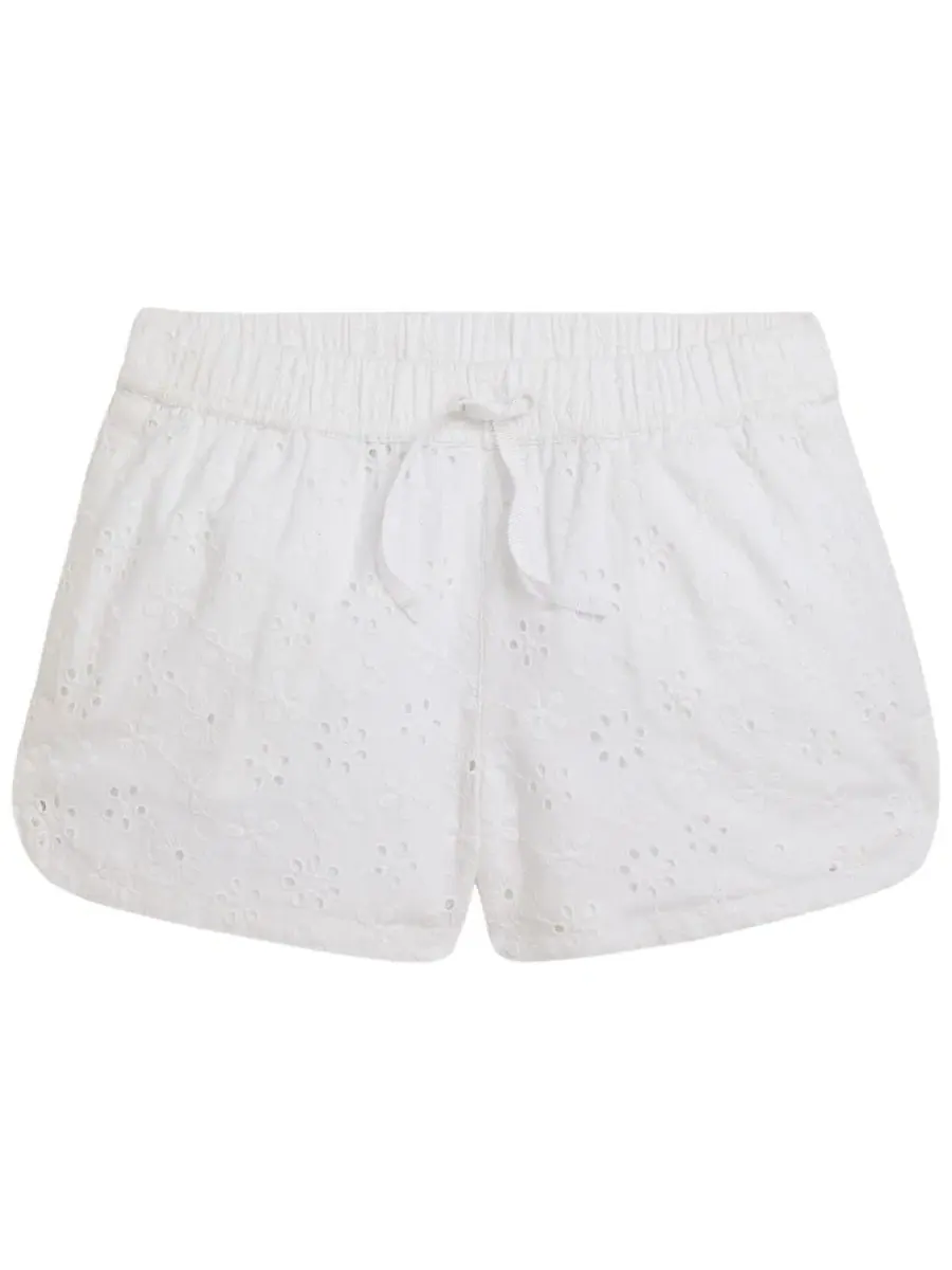 Детские хлопковые шорты с перфорацией, размеры 2T-6X Polo Ralph Lauren