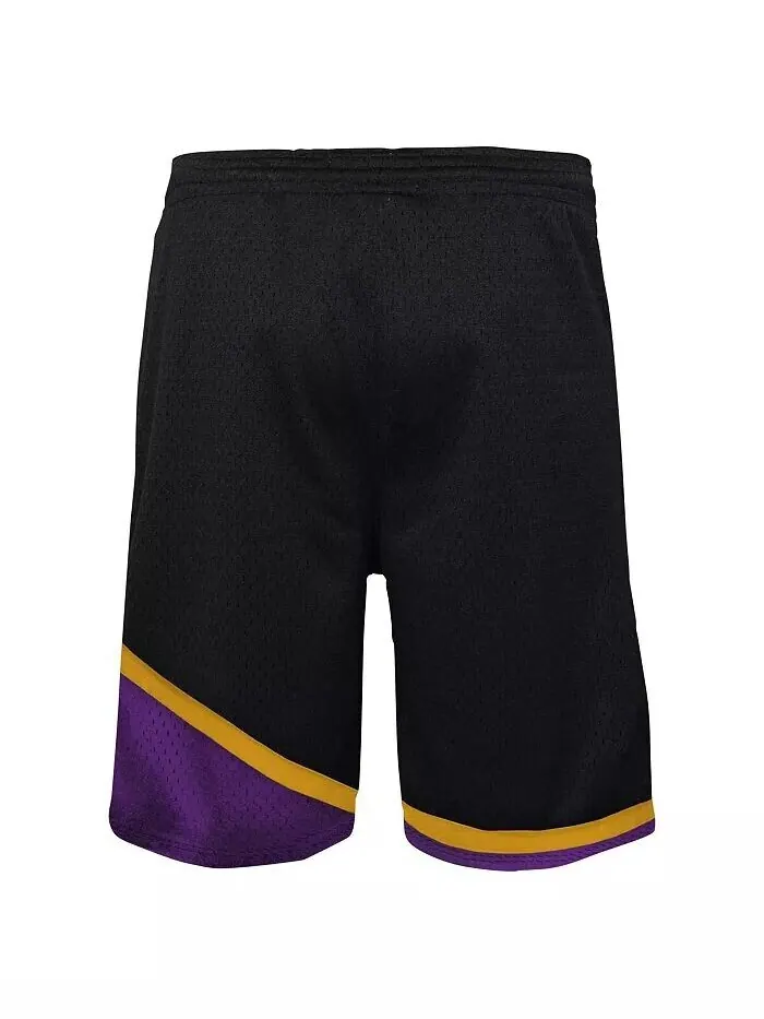 Шорты Swingman для больших мальчиков и девочек Black Phoenix Suns Hardwood Classics Mitchell & Ness — изображение 2 из 3