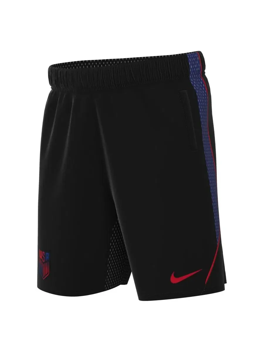 Черные шорты USMNT 2026 Strike Dri-FIT для мальчиков и девочек Nike — изображение 5 из 5, черный