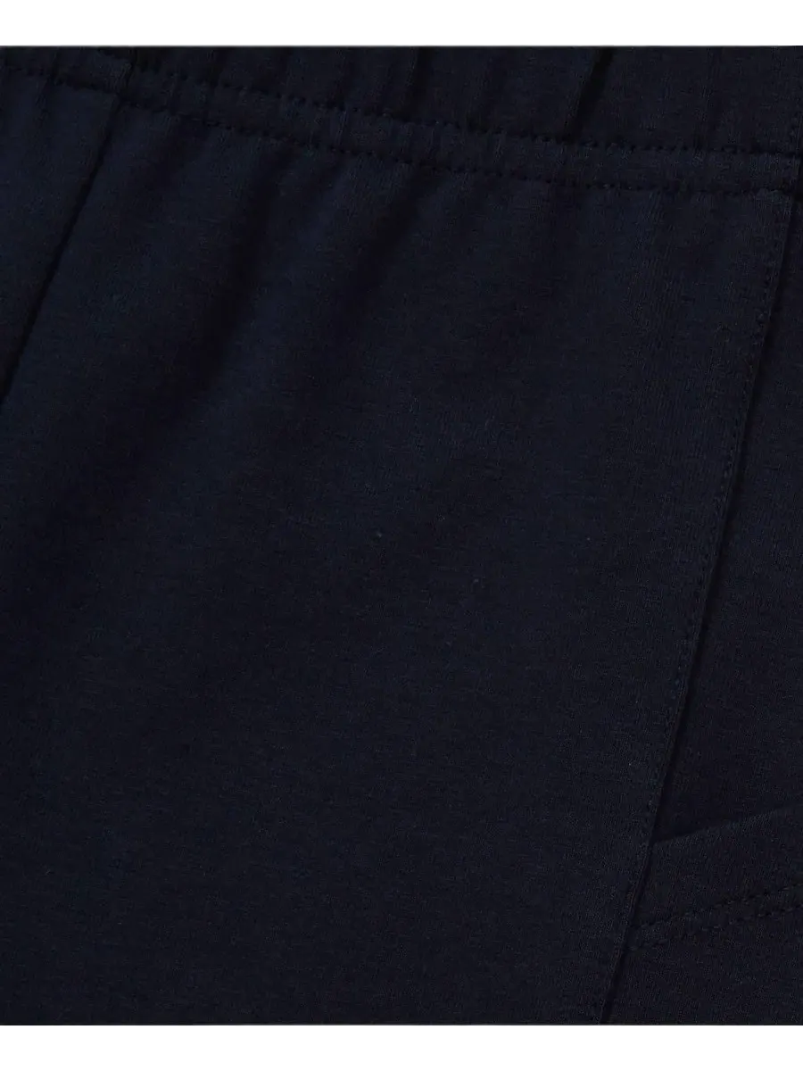 Детские шорты из плотного хлопка с карманами Tough Cotton Bike Shorts Lands' End — изображение 3 из 3