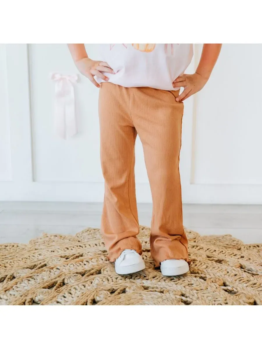 Леггинсы с клешем Burnt Orange Sweet Wink — изображение 3 из 5, оранжевый
