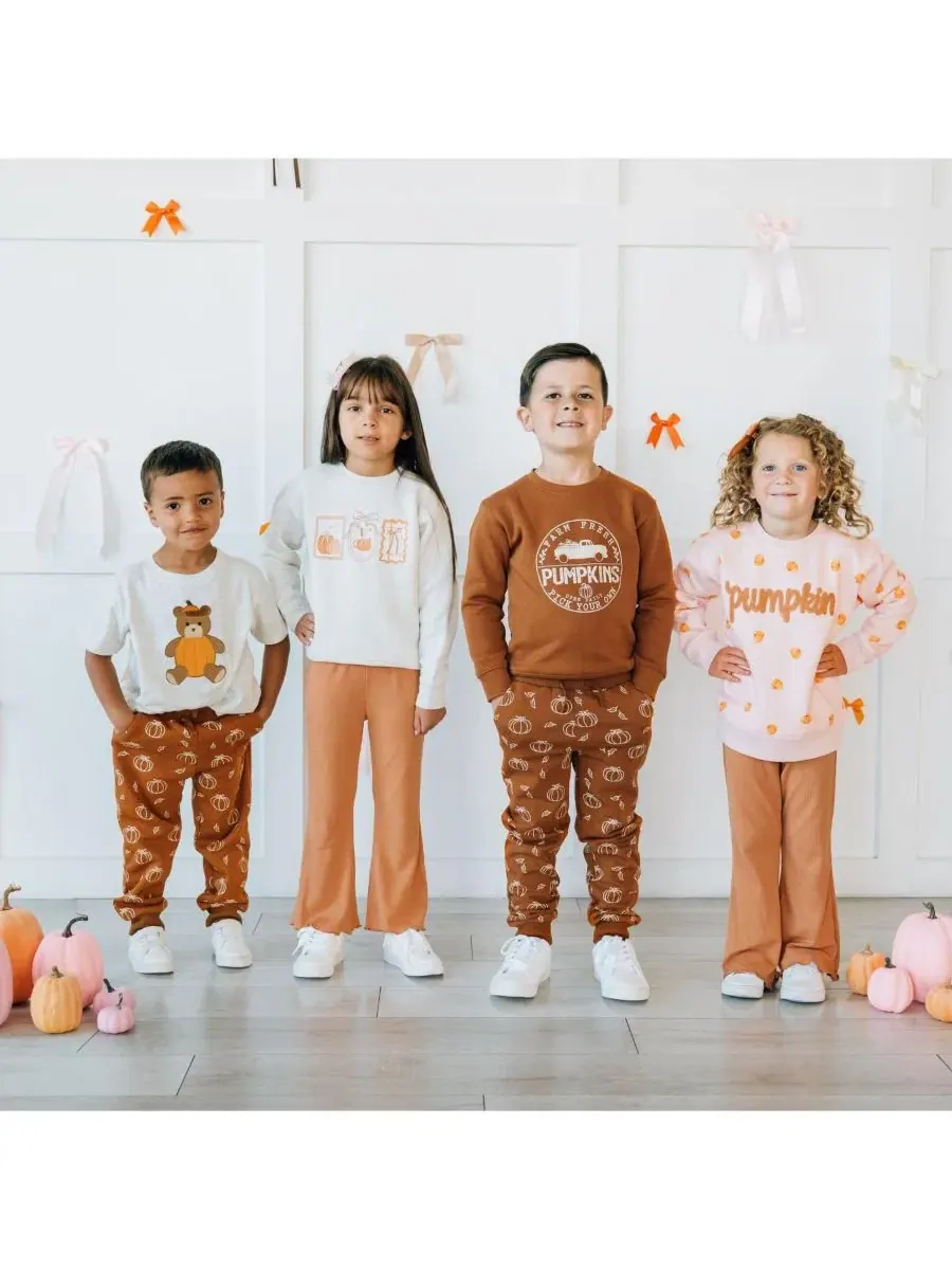 Леггинсы с клешем Burnt Orange Sweet Wink — изображение 5 из 5, оранжевый