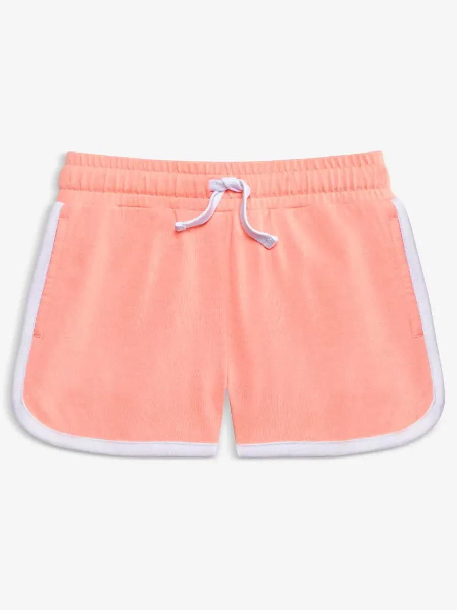 Шорты с эластичным поясом и контрастной отделкой Epic Threads, Lt Blush