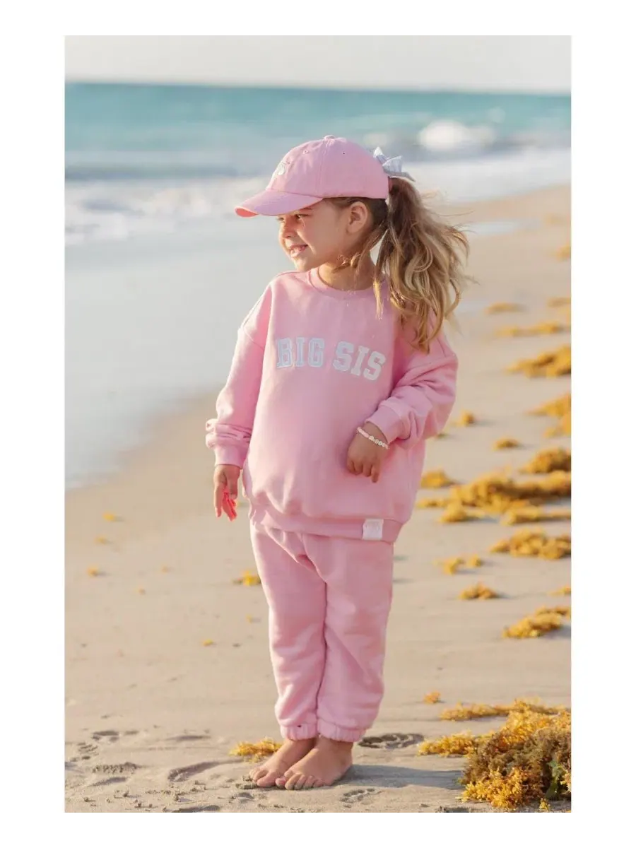 Детские спортивные брюки унисекс Signature Joggers Bits & Bows — изображение 2 из 8, розовый
