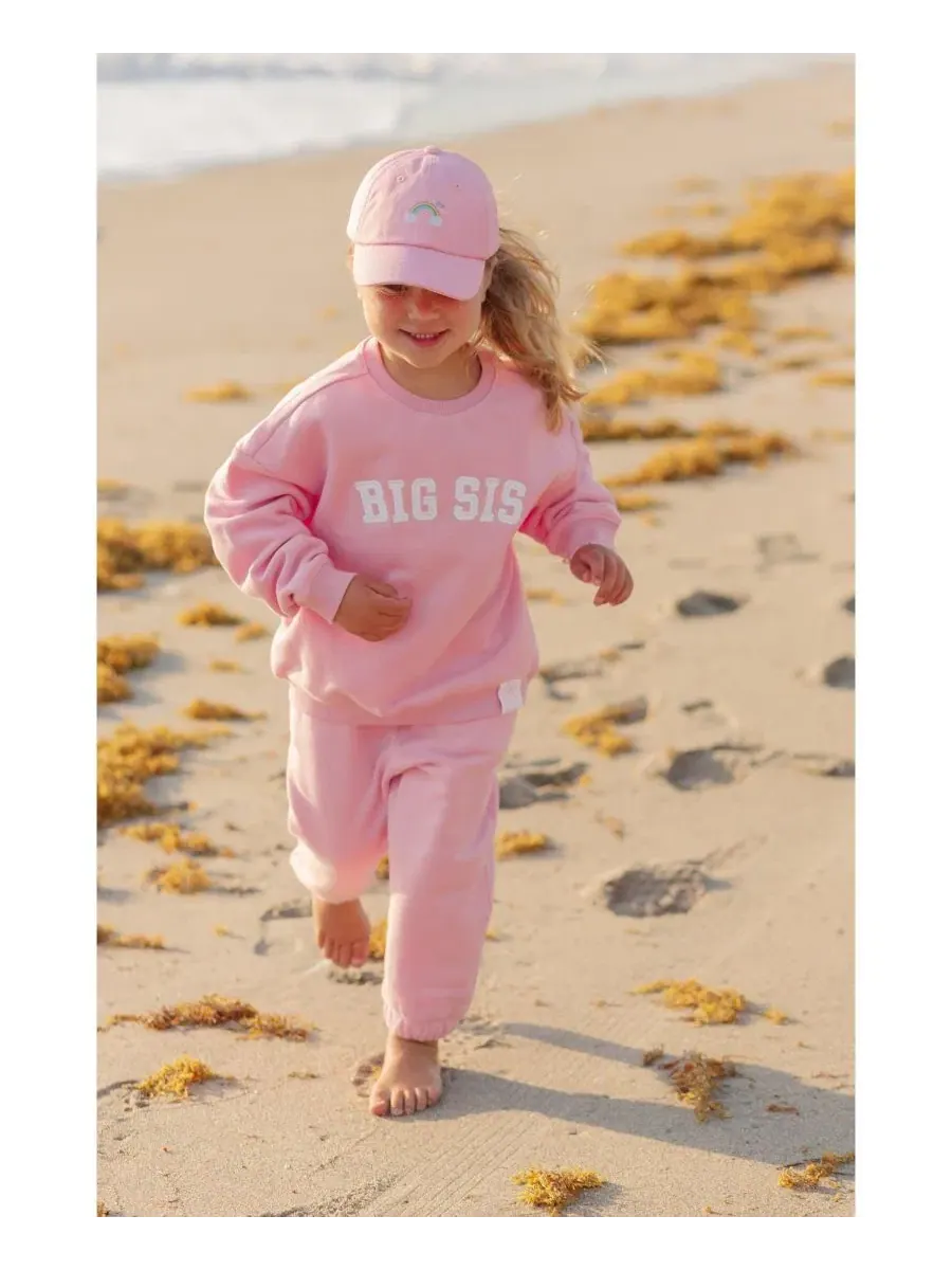 Детские спортивные брюки унисекс Signature Joggers Bits & Bows — изображение 3 из 8, розовый