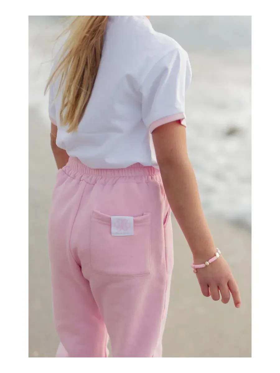 Детские спортивные брюки унисекс Signature Joggers Bits & Bows — изображение 6 из 8, розовый