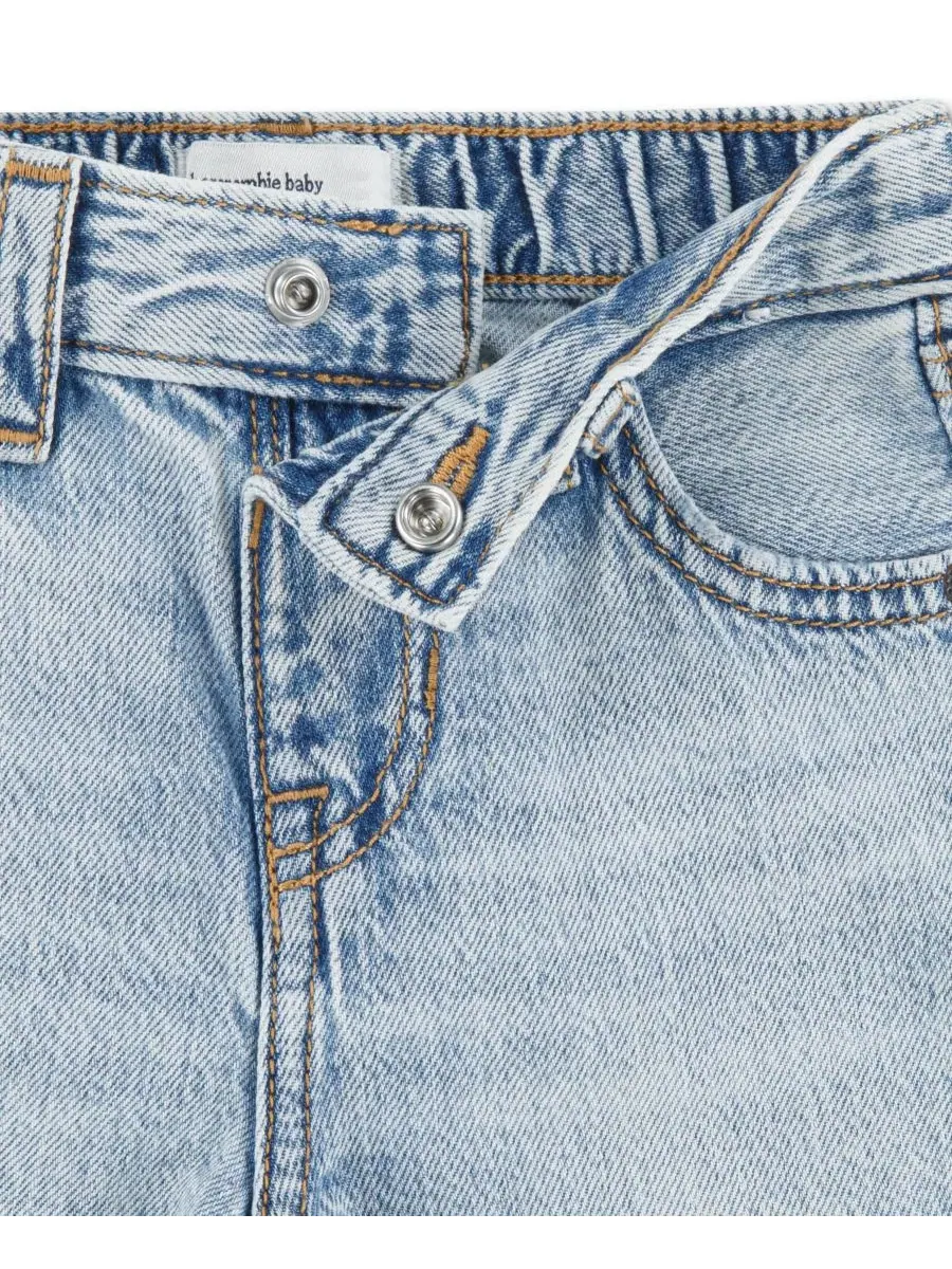Джинсы свободного кроя с застежкой на пуговицы и молнию, модель New Baggy Fit abercrombie kids — изображение 3 из 4